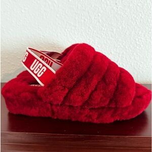 UGG Fluff Yeah Slingback Slippers